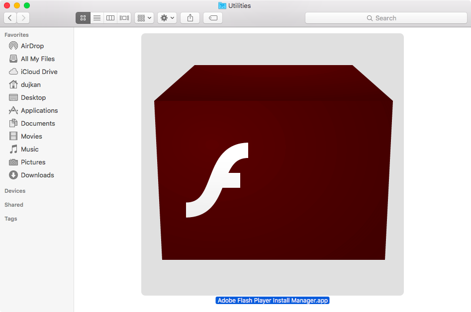 flash player silent install mac